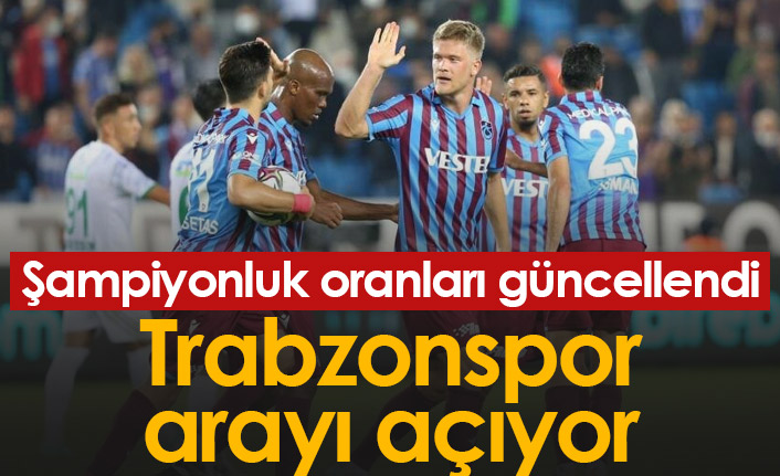 Şampiyonluk oranları güncellendi - 12.01.2022