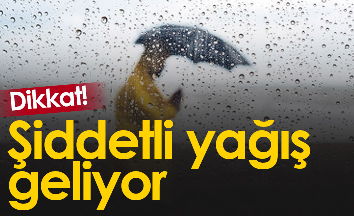 Trabzon ve çevresine yağış uyarısı