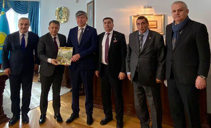 Kazakistan Büyükelçisi KGK ziyaretinde konuştu: Suçluların ensesindeyiz