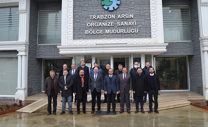 MÜSİAD Heyeti’nden Arsin OSB'ye ziyaret