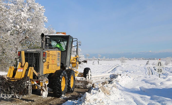 Sinop’ta 23 köy yolu ulaşıma kapandı