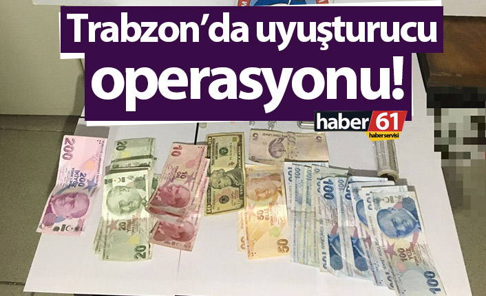 Trabzon’da uyuşturucu operasyonu!  3 kişi yakalandı. 16 Ocak 2022