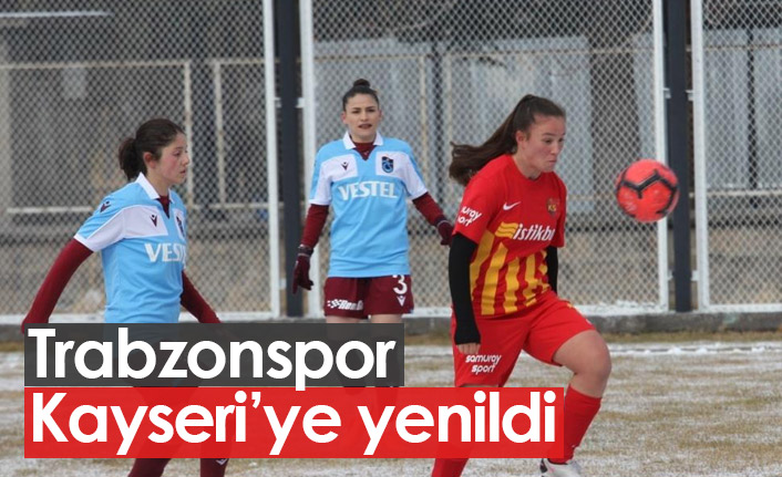 Trabzonspor Kayserispor'a yenildi