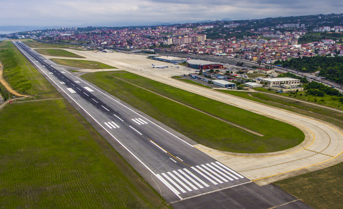 Trabzon Havalimanı'nda uçuşlar başladı