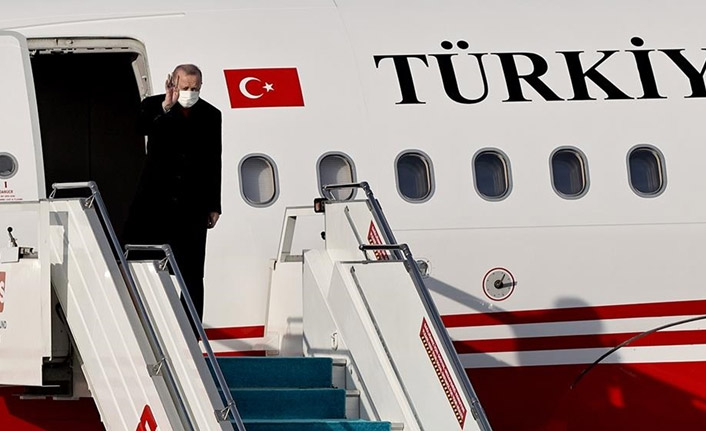 Cumhurbaşkanı Erdoğan, Arnavutluk'a gitti