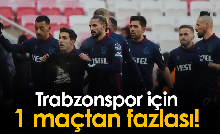Trabzonspor için telafi maçı