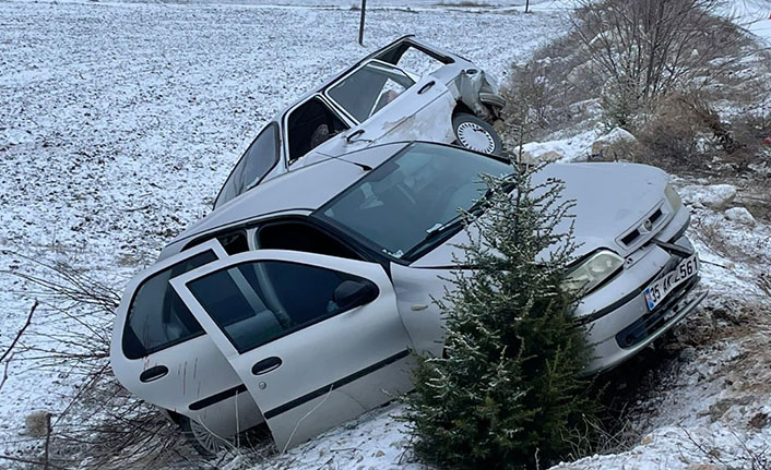 Gizli buzlanma kazaya neden oldu 1 ölü, 2 yaralı