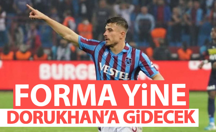 Dorukhan formayı kaptı bırakmıyor