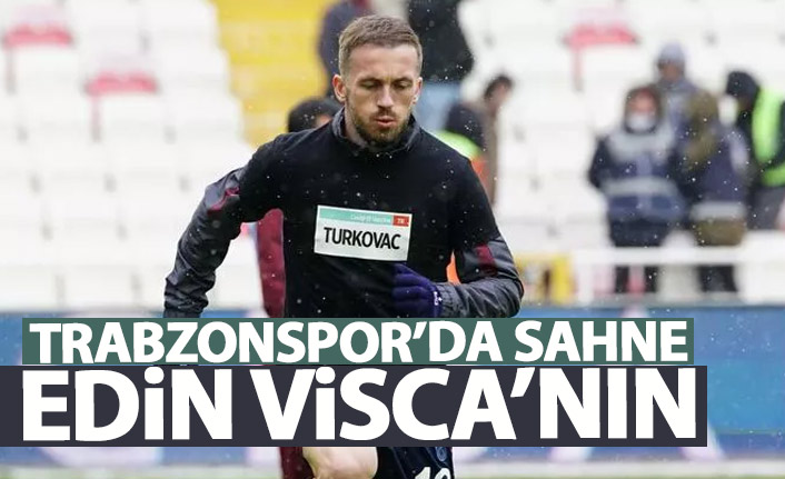 Trabzonspor'da sahne Edin Visca'nın