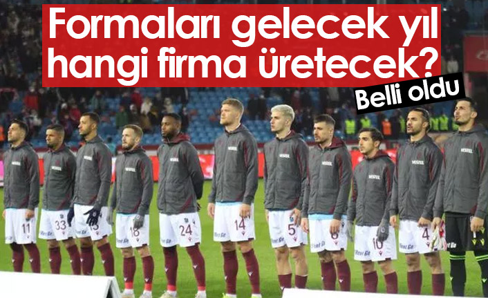 Trabzonspor'un ürün tedarikçisi kim olacak? Belli oldu