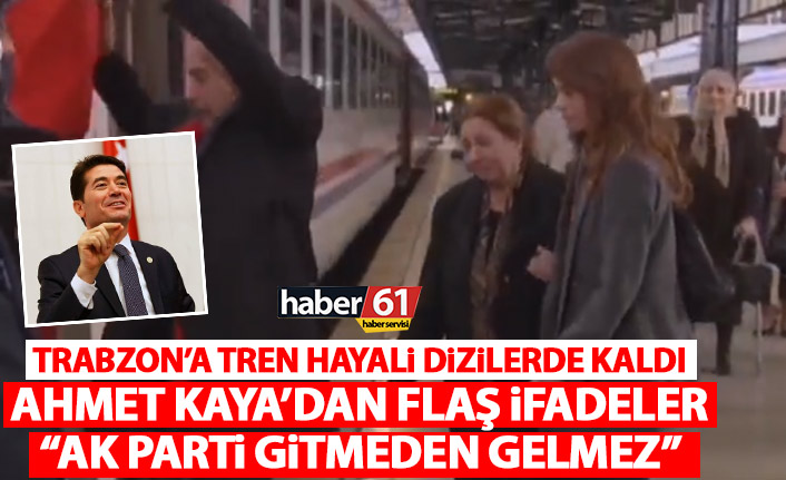 Trabzon’a tren hayali dizide kaldı