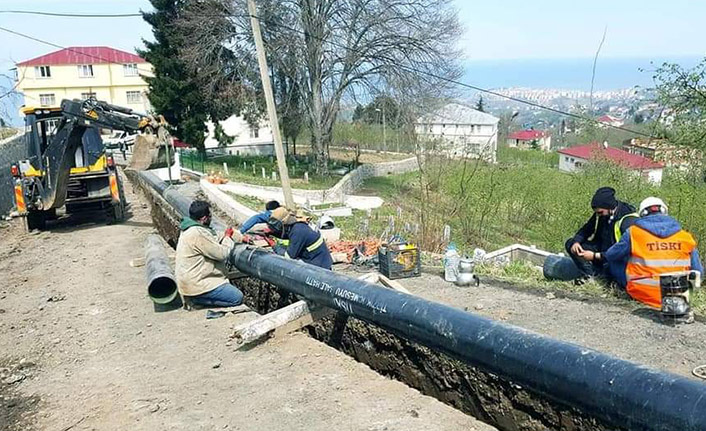 Trabzon'da 32 mahallenin su sorunu çözüldü