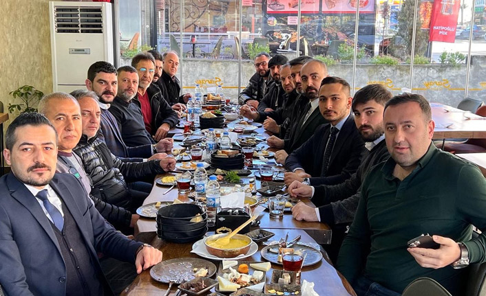 Trabzon’da esnaftan hayırlı olsun ziyareti