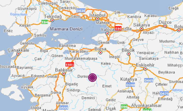 Balıkesir'de deprem! İstanbul'da da hissedildi