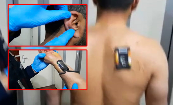 Ehliyet sınavında pes dedirten olay! 6 Bin TL'lik düzenekle yakalandı