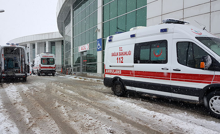 5 kişilik aile sobadan sızan karbonmonoksit gazından zehirlendi