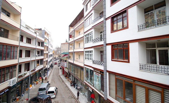 Akçaabat çarşı bölgesi şekilleniyor