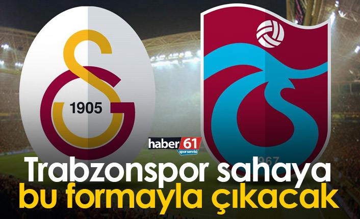 Trabzonspor, Galatasaray Deplasmanında Lacivert Formayla Sahada