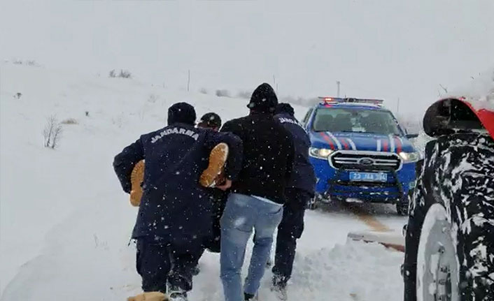 Donmak üzereydi, kar üzerinde baygın haldeyken son anda kurtarıldı