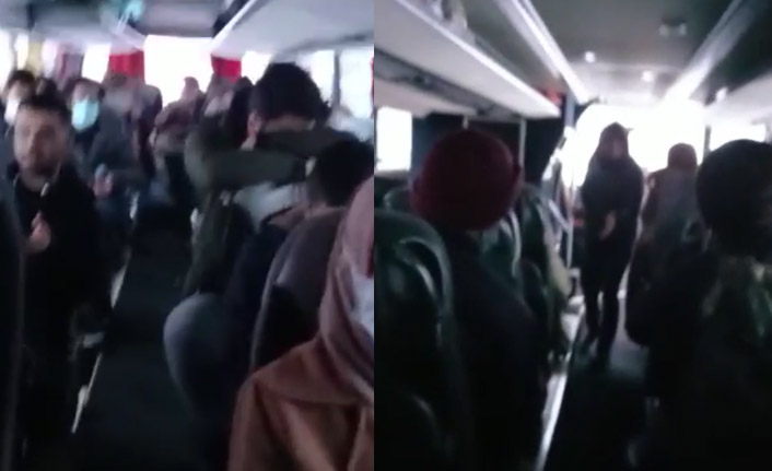 Trabzon-İstanbul otobüsü arıza yapınca mahsur kaldı