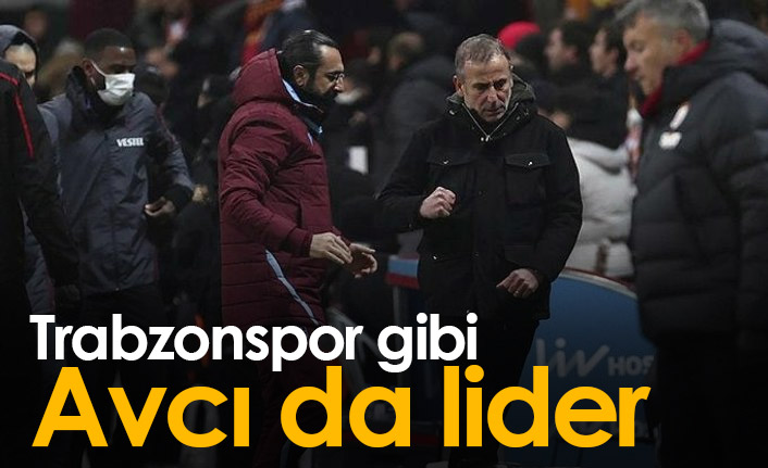Trabzonspor gibi Avcı da lider