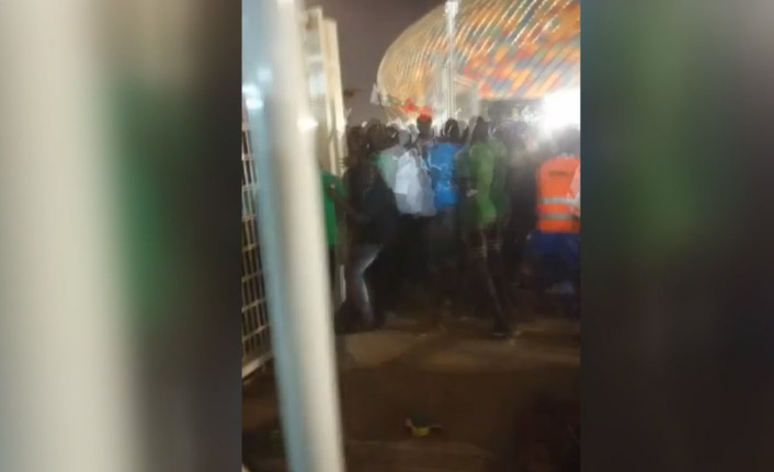 Afrika Kupası'nda maç öncesi izdiham: 7 ölü