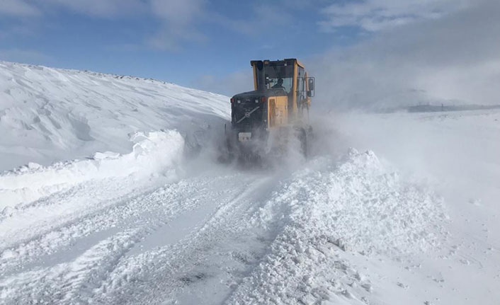 Sivas’ta 564 köy yolu kapalı