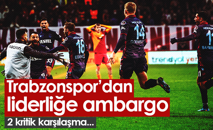 Trabzonspor 15 haftadır lider