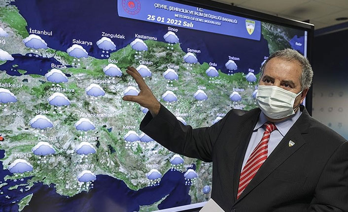 Soğuk ve kar yağışlı hava için kritik gün cuma