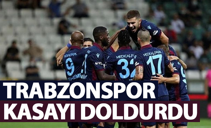 Trabzonspor kasayı doldurdu