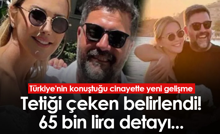 Şafak Mahmutyazıcıoğlu cinayetinde yeni gelişme!