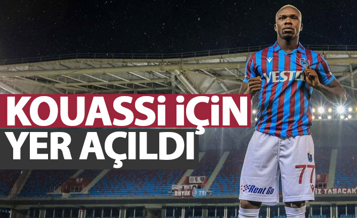 Trabzonspor sözleşmeyi TFF'ye bildirdi! Kouassi için yer açıldı