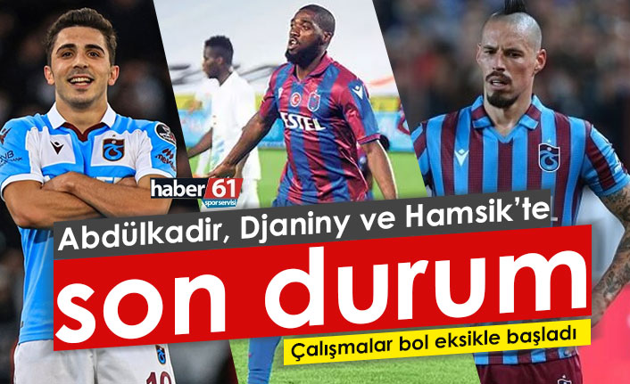 Abdülkadir Ömür, Hamsik ve Djaniny'de son durum