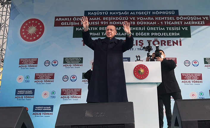 Cumhurbaşkanı Erdoğan'dan Trabzon'da yayla talimatı