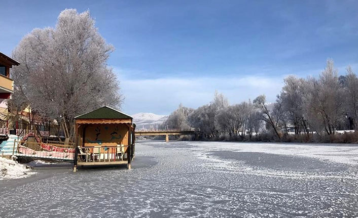 Sibirya soğukları Bayburt'ta etkili oldu