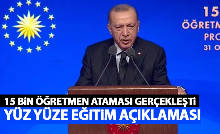 15 bin öğretmen ataması gerçekleşti!