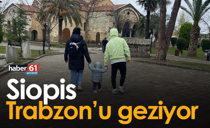 Manolis Siopis Trabzon'u geziyor