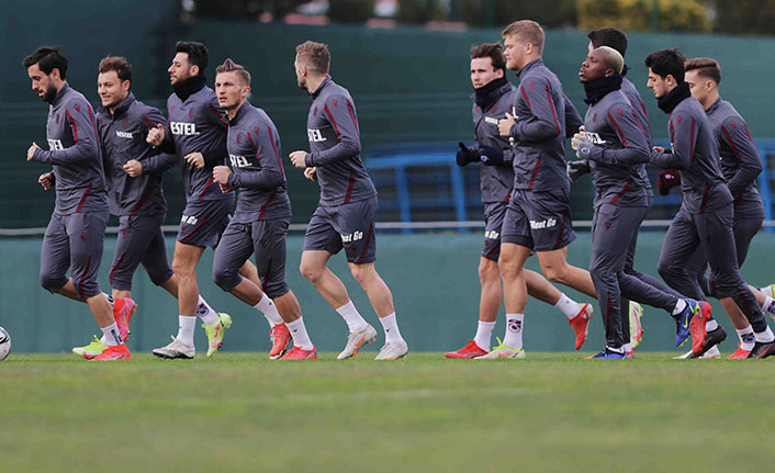 Trabzonspor'da Kasımpaşa maçı hazırlıkları sürüyor