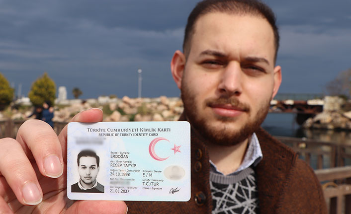 Cumhurbaşkanı'nı şaşırtan adaşı konuştu: "Kimileri inanmıyor kimileri şaşırıyor"