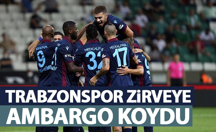 Trabzonspor zirveye ambargo koydu