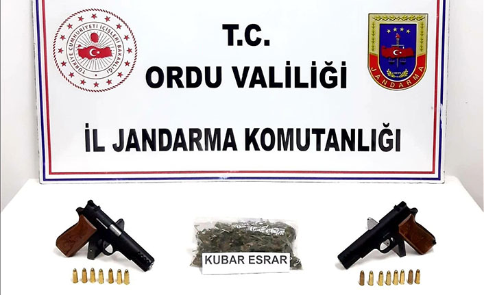 Ordu’da Jandarmanın Uyuşturucu Operasyonunda 3 Şüpheli Yakalandı