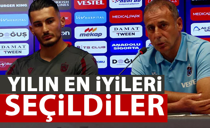 Abdullah Avcı ve Uğurcan Çakır'a yılın en iyileri ödülü