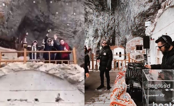 Sümela Manastırı'nda 'diskovari' eğlence tartışması