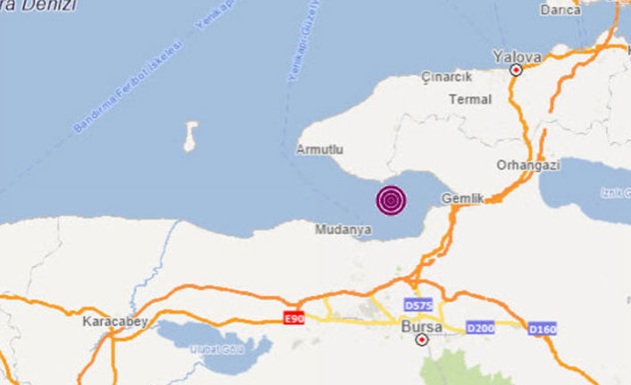 Yalova'da deprem! İstanbul ve Bursa'dan da hissedildi!
