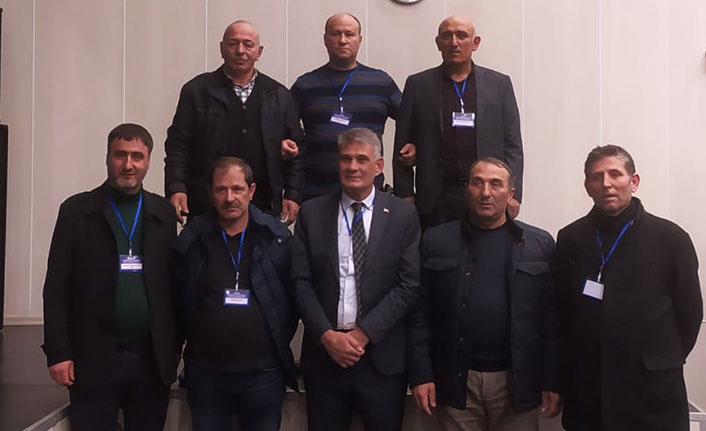 Trabzon'da Elektrikçiler odasında başkan İsmail Usta oldu