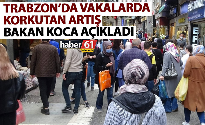 Trabzon’da Koronovirüs vakalarında korkutan artış! Balkan Koca açıkladı