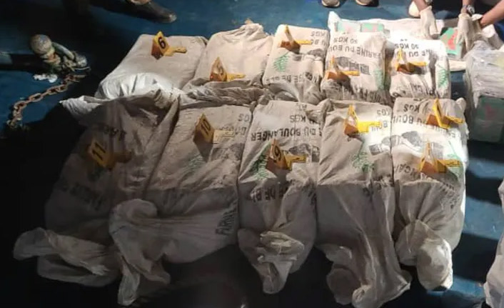 528 kilogram kokain ele geçirildi