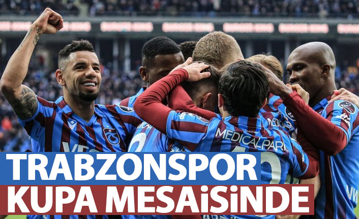 Trabzonspor'da şimdi sıra kupada