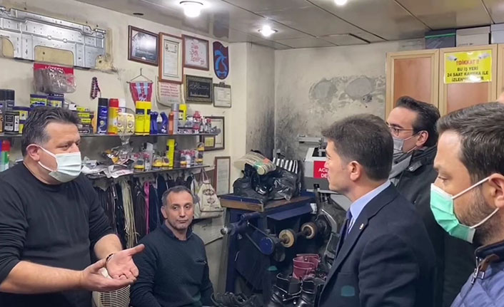 CHP’li Ahmet Kaya: “Ayakkabı tamircilerinde işler yoğun!”