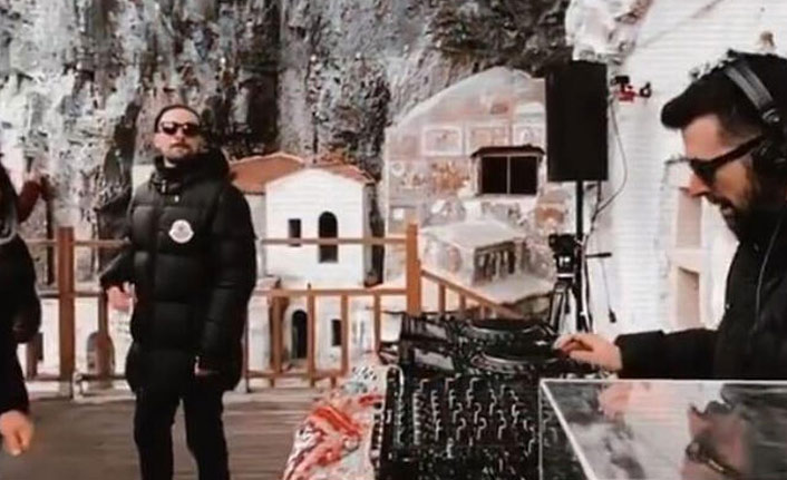 Sümela'da tartışma yaratan görüntüye soruşturma!